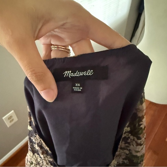 Madewell | Floral Faux Wrap Dress | Size XS - Picture 10 of 11